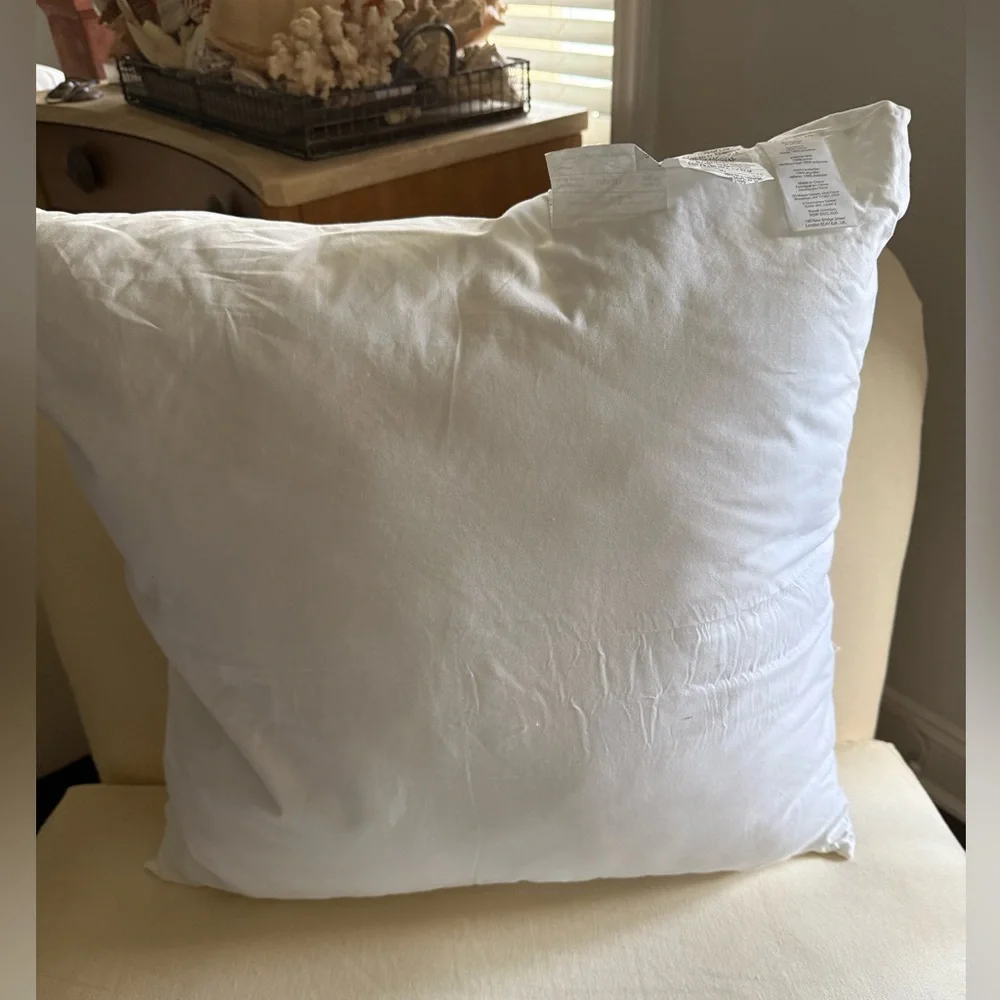 West Elm Down Alternative Pillow insert 24x24 inches